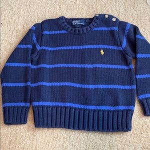 Polo by Ralph Lauren 4/4t sweater and shirt